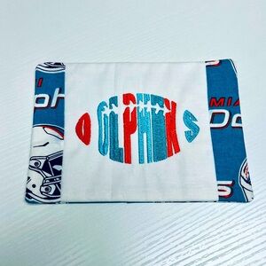 Hand Crafted Mug Rug Coaster Embroidered Cotton Fabric Padded Absorbs Liquid